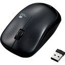ELECOM 無線IRマウス 3ボタン ENELOシリーズ 静音ボタン ブラック 1個(2)