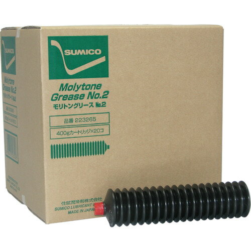 住鉱　グリース（高荷重用ベントングリース）　モリトングリースNo．2　400g 1本