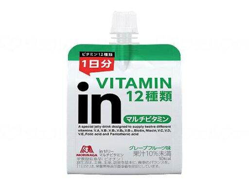 森永製菓 inゼリー180g/個/マルチビタミン 森永製菓 inゼリー180g/個/マルチビタミン