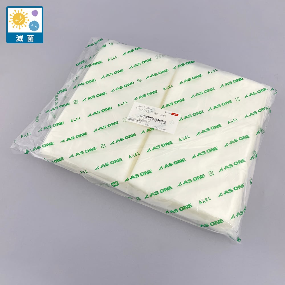 滅菌タイプを新たにラインナップ！突き刺し強度に優れており、部品トレーの包装等に適しています。クラス100のクリーンルーム内で加工しています。 サイズ（mm）：150×250×0.05材質：LDPEシリコンオイル・アミド・DOPフリー※滅菌品はγ線照射による、本体からの臭い及び変色があります。滅菌タイプを新たにラインナップ！突き刺し強度に優れており、部品トレーの包装等に適しています。クラス100のクリーンルーム内で加工しています。 サイズ（mm）：150×250×0.05材質：LDPEシリコンオイル・アミド・DOPフリー※滅菌品はγ線照射による、本体からの臭い及び変色があります。