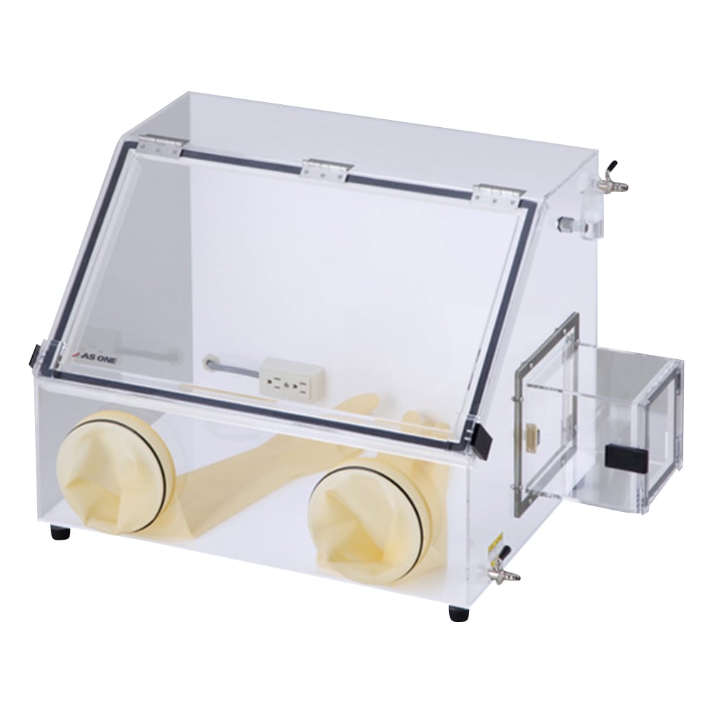 グローブボックス（ワイド800シリーズ）PVC（硬質塩ビ）コンセント付　AS-800PC-PVC 1セット