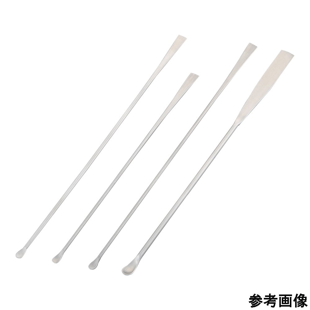 照明による反射・ちらつきが軽減され、細かな粉末が見やすいです。つや消し加工のため、傷がつきにくいです。 全長（mm）：180タイプ：平材質：SUS304照明による反射・ちらつきが軽減され、細かな粉末が見やすいです。つや消し加工のため、傷がつきにくいです。 全長（mm）：180タイプ：平材質：SUS304