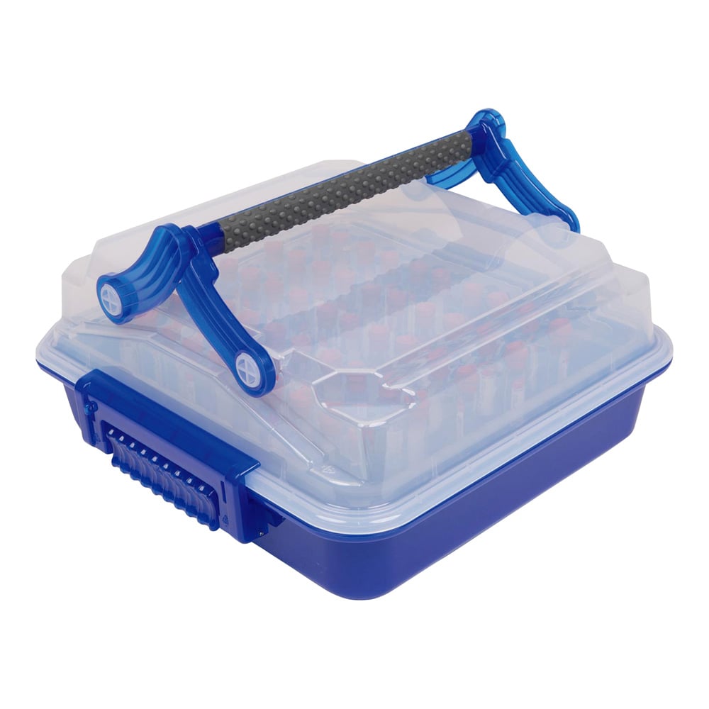 サンプル運搬ボックス（DuraporterR）ブルー　120926 1個