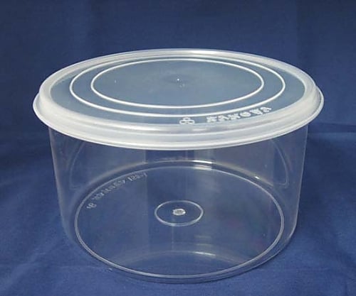 【期間限定!対象商品P2〜20倍】 シール容器　φ150mm　1400mL　150-1 1個