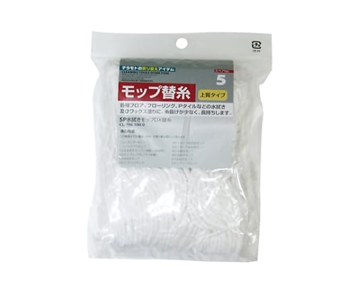 【期間限定!対象商品P2〜20倍】 SP水拭きモップDX 替糸　CL-796-100-0 1枚