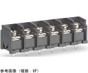 ネジ式端子台 端子間ピッチ10.16mm 背面絶縁壁付 PC端子 2P ML-77B-BYF-2P 1個