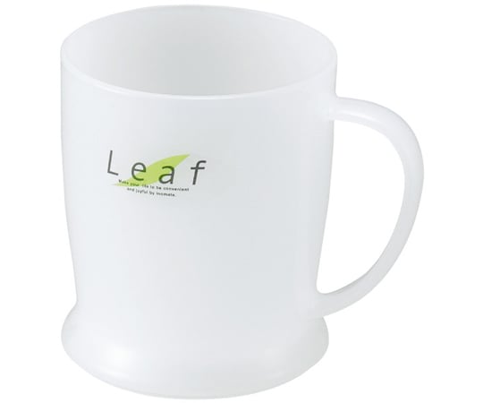 リーフ 手付コップ ナチュラル　#2120 1個
