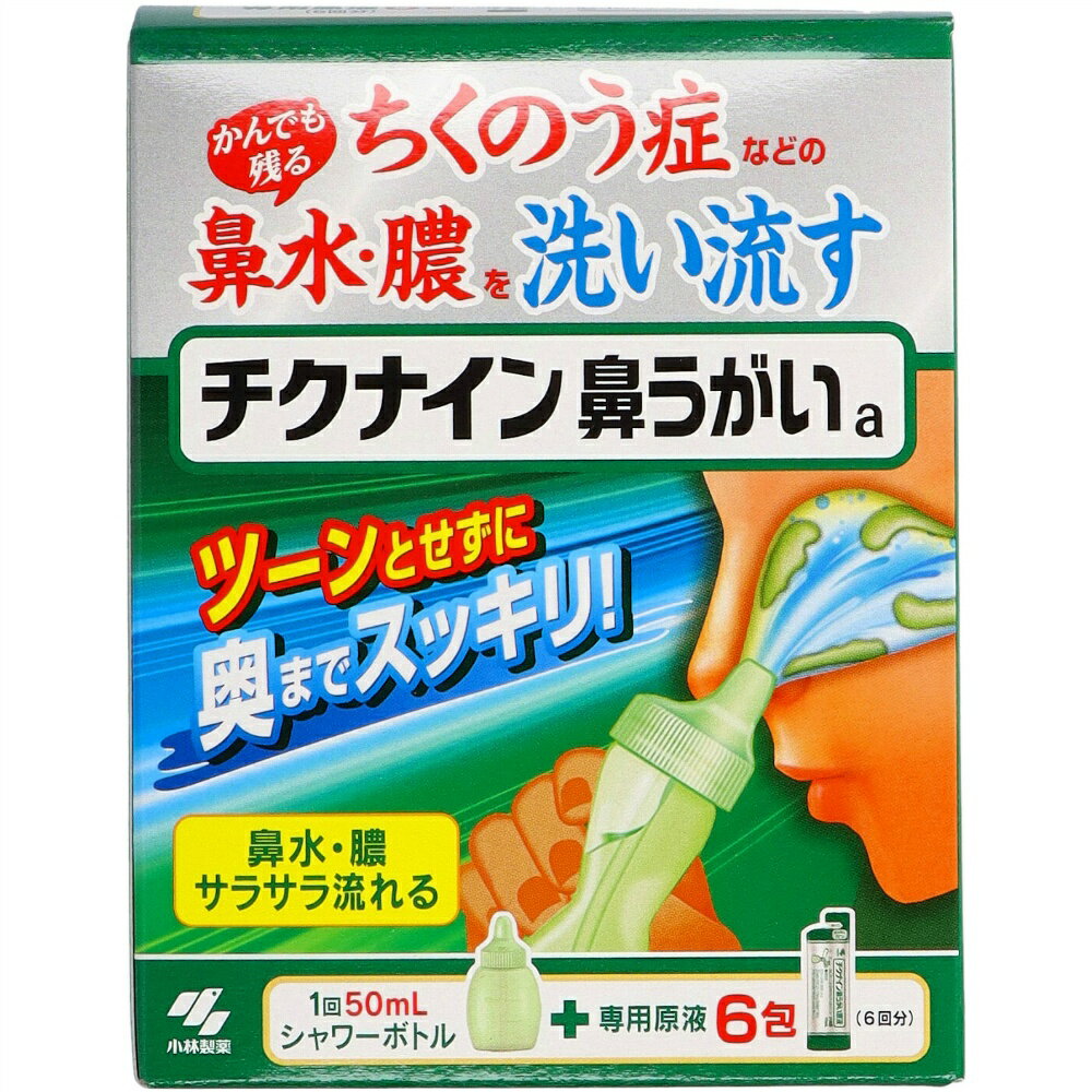 チクナイン鼻洗浄器（本体付き）6包 × 20点