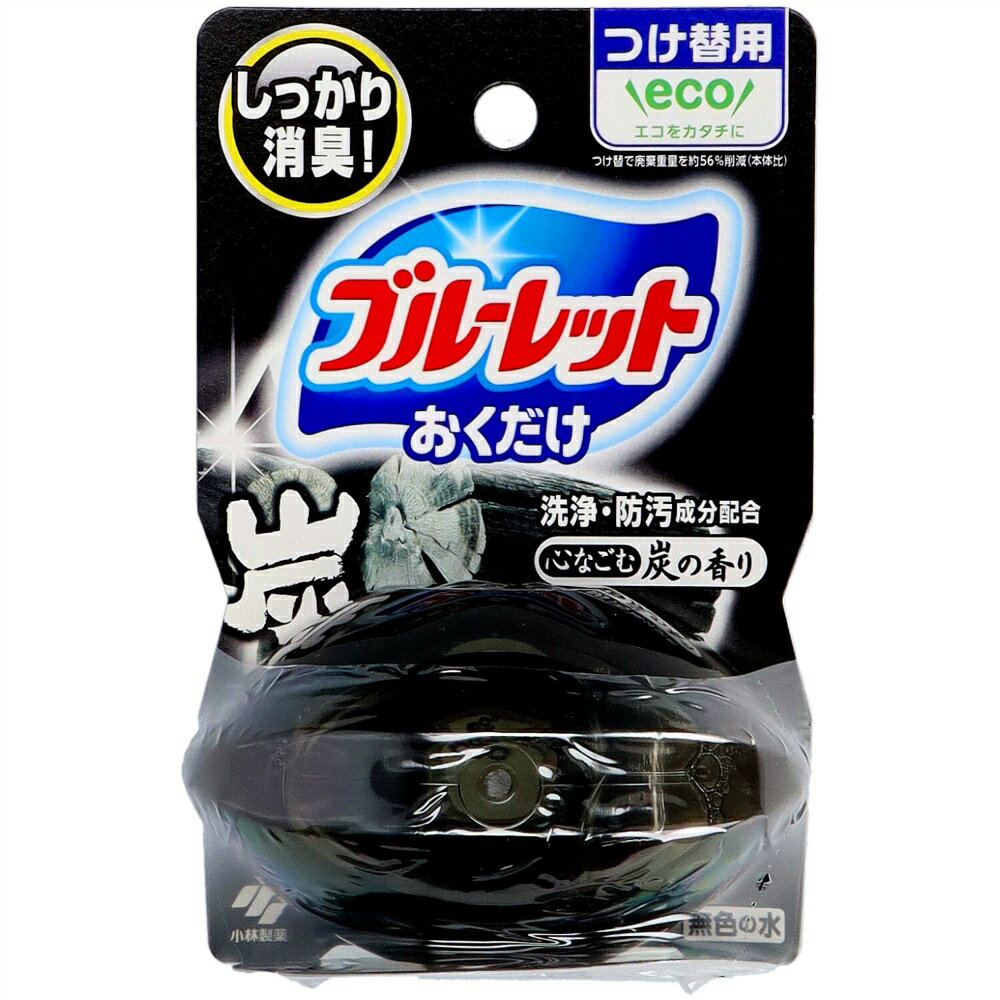 液体ブルーレットおくだけつけ替用 心なごむ炭の香り × 48点