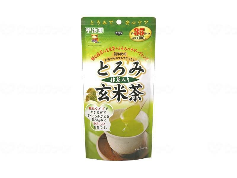 宇治園とろみ抹茶入り玄米茶 100g