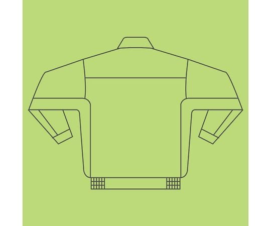 秋冬作業服 帯電防止JIS適合 エコマーク認定 ストレッチブルゾン VE369上 チャコール 4L　VE369-UE-4L 1枚 2