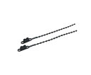 結束バンド 150mm x 3.6 mm 黒 PE 1袋(100個入) 178-9499 1袋(100個入)