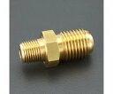 G1/4"xR1/4" フレアーニップル(φ8銅管接続用) EA426AW-52 1個