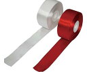 テープカット用リボン 紅白 10m 1パック(2個入) 459-001 1パック(2個入)