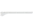 1×4材用ピラシェル棚受(1×4材4枚使い)右用 白 344mm WPS043 1個