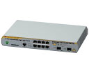 レイヤー2plusギガビット・インテリジェントスイッチ AT-x230-10GT 10/100/1000BASE-Tx8 SFPスロットx2 3279R 1台
