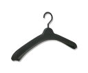 ハンガー用品 ウレタンカバー Lサイズ 黒 10枚入 009700634 1束(10枚入)