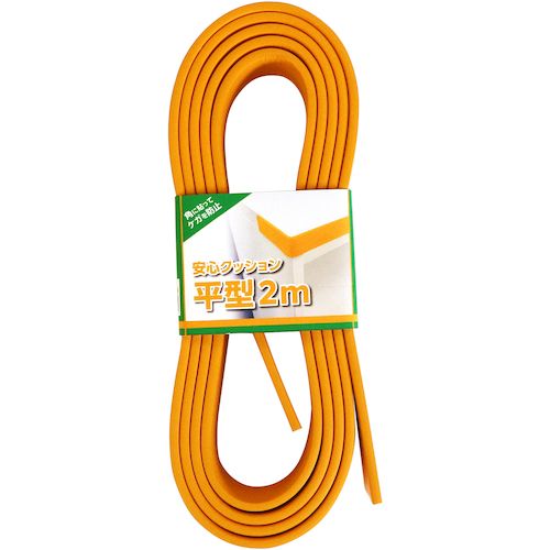 Rakuten - 【期間限定!対象商品P2〜20倍】 CAR−BOY　安心クッション平型2m　イエロー 1個