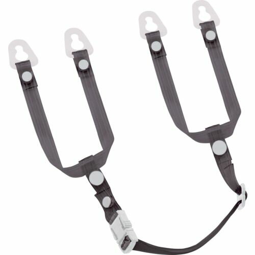 タジマ　ヘルメット　あご耳紐セット　ビニール　スモーク 1個(4.0)