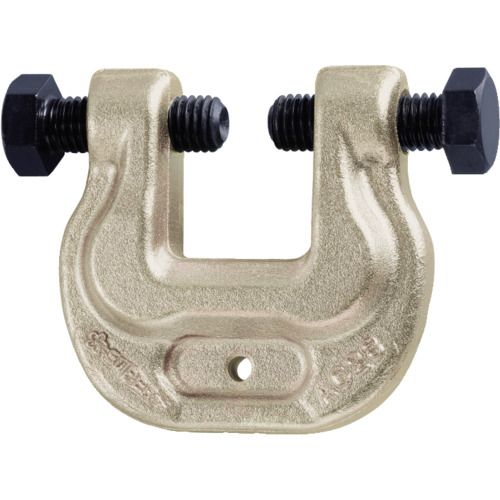 スーパー アイアンマン（仮設用狭締金具）クランプ範囲9～28mm ボルト対辺19タイプ 1個