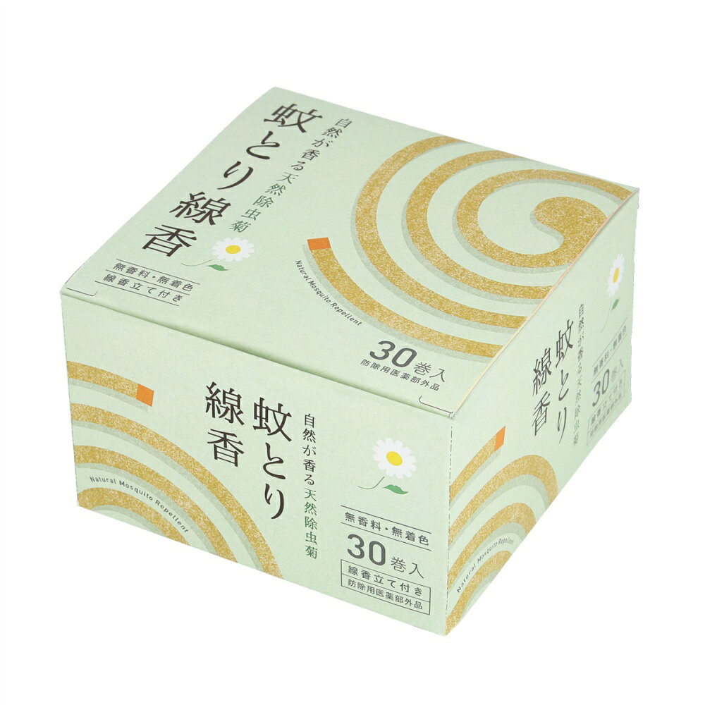 自然が香る天然除虫菊　蚊とり線香 × 24点