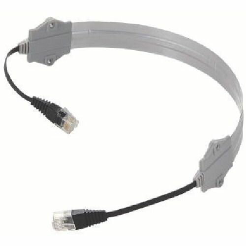 【期間限定!対象商品P2〜20倍】 ELECOM　高耐久すきま用CAT5E準拠アルミ強化フラットLANケーブル0．5m 1本
