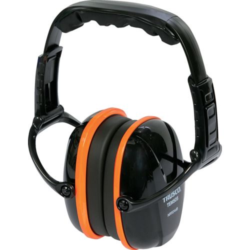【期間限定!対象商品P2〜20倍】 TRUSCO　イヤーマフ　折りたたみ式　NRR値24dB 1個