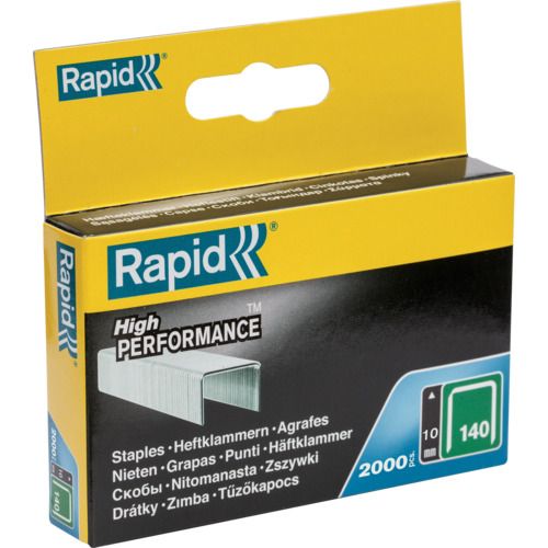 【期間限定!対象商品P2〜20倍】 Rapid　タッカー用ステープル　140型　足長10mm（2000本入） 1箱