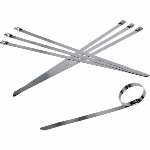 Rakuten - 【期間限定!対象商品P2〜20倍】 TRUSCO　ステンレスケーブルタイ　W4．6X370L　（100本入） 1袋