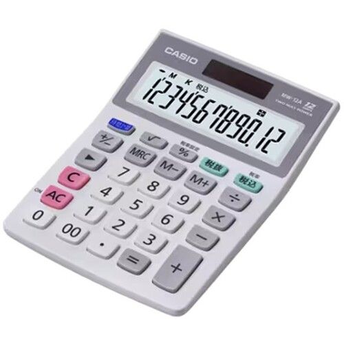 【期間限定!対象商品P2〜20倍】 カシオ　卓上電卓12桁 1台