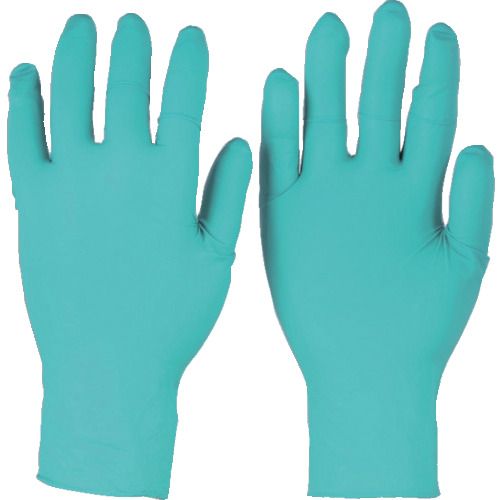 Ansell 化学防護手袋 耐透過使い捨て手袋タッチエヌタフ 92-600 粉無 XSサイズ 100枚入 1箱