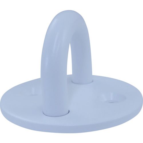 【期間限定!対象商品P2〜20倍】 DAIDOHANT　ラウンドアイ　マットホワイト／鉄　6mm（HA−851）　（A）40×（B）17×（C）19mm 1個