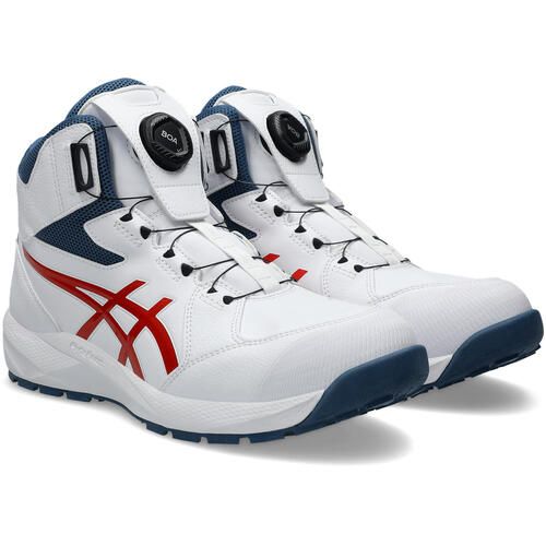 【期間限定!対象商品P2〜20倍】 ASICS　WINJOB　CP314　BOA　ホワイト×チェリートマト　25．5 1足