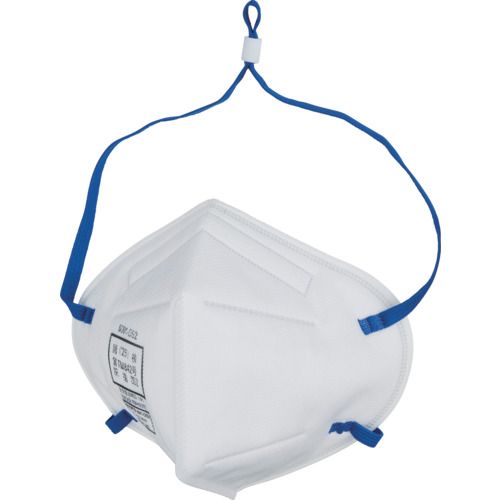 クレシア 使い捨て式防じんマスク プロテクガード DS2 レスピレーターマスク 折りたたみ式アジャスター付き20枚 1箱