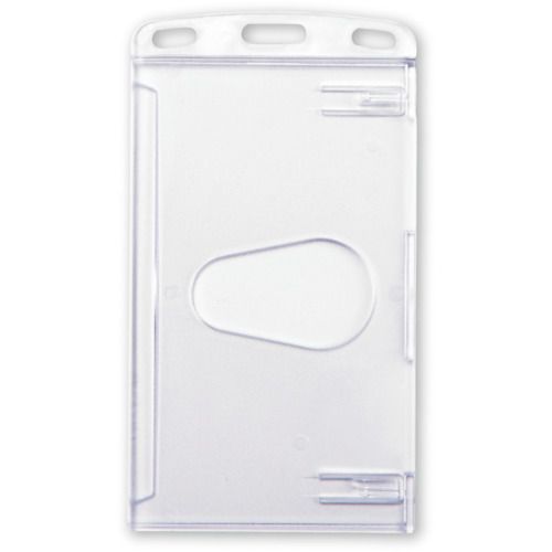 【期間限定!対象商品P2〜20倍】 OP　名札用ケース　ハード　タテID　（10枚入） 1袋