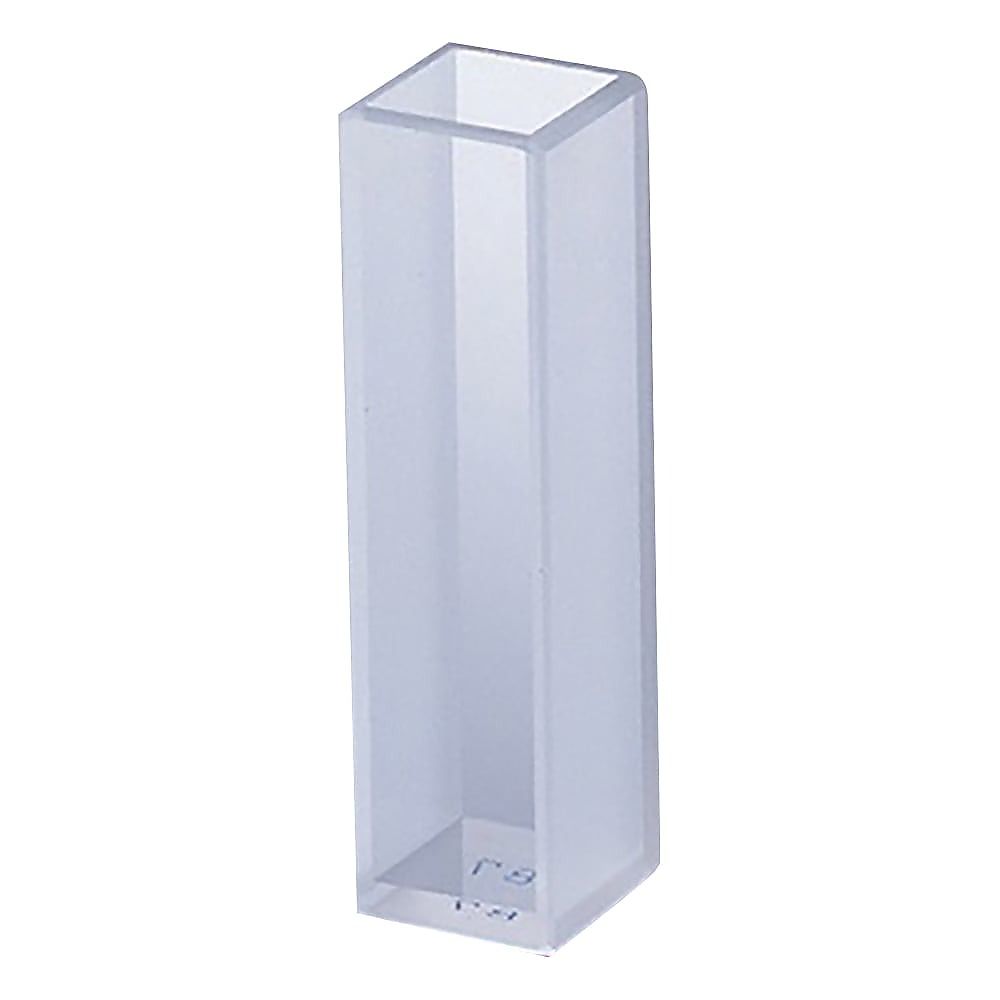 【SS限定 38万商品以上10%OFF】 分光光度計用標準石英セル（2面透明・マッチングセル）1箱(2本入)1箱(2本入)