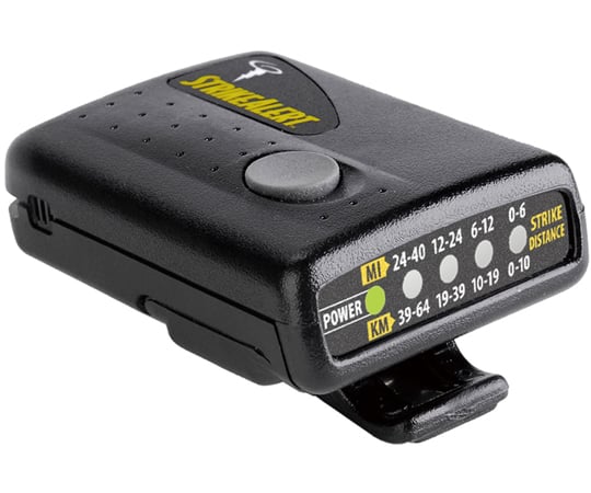 携帯型パーソナル雷警報器（雷検知器）ストライクアラートN1台