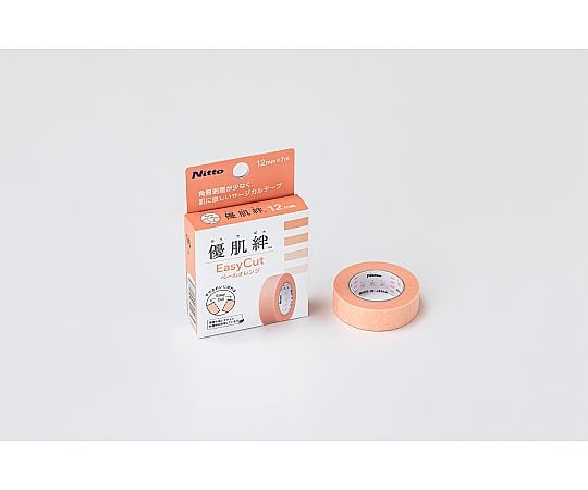 【期間限定!対象商品P2〜20倍】 優肌絆EasyCutペールオレンジ個包装12mm×7m　MM32981巻