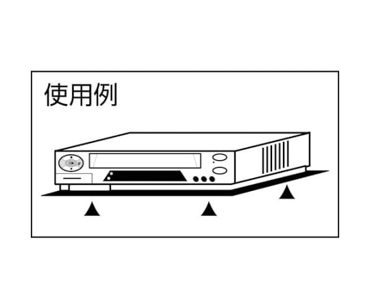 【SS限定 38万商品以上10%OFF】 ゴム板　5×100×100mm　KGR-51001枚