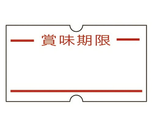  ハンドラベラーラベル1Yタイプ（弱粘着）22×12mm賞味期限1パック（10巻入）　1YMI1パック(10巻入)