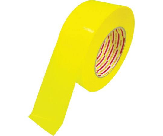 【期間限定!対象商品P2〜20倍】 ラインテープ50mm×50m黄　L-10-YE-50MM1巻