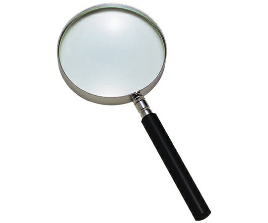 Magnifying Glasses - 【期間限定!対象商品P2〜20倍】 手持ちカナ枠ルーペ　拡大鏡　ガラスレンズ　2.5倍　90mm　R-901個