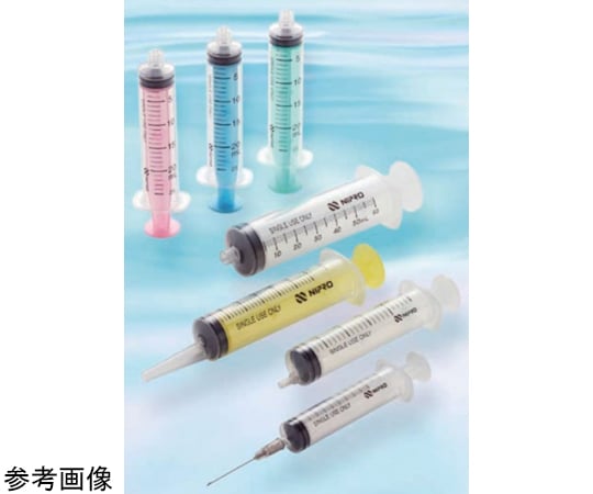 【期間限定 対象商品P2〜20倍】 シリンジ DS50mL ロック ヨコメモリ 25本入 08-9541箱(25本入)