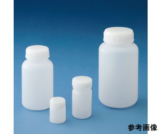 【期間限定!対象商品P2〜20倍】 標準規格瓶丸型広口（ナチュラル）500mL滅菌済75本入　1128-071ケース(75本入)