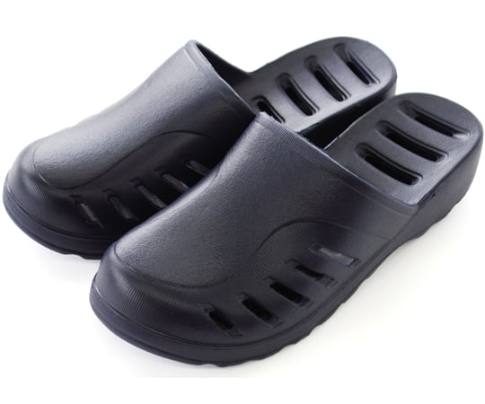 水切りサンダルWATERpassLサイズネイビー OBAA5901NV1足