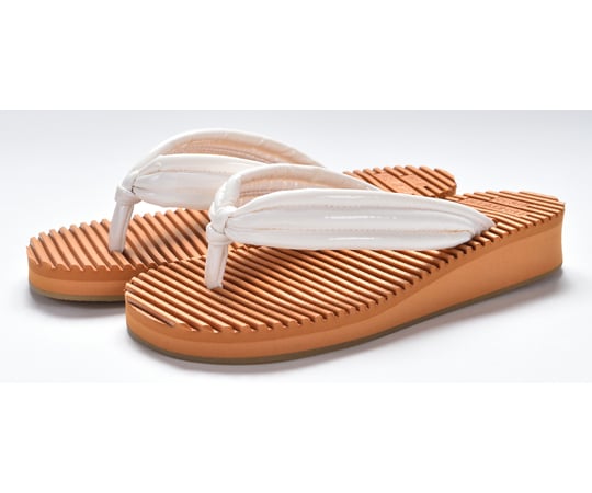 Rebornサンダル武王04（ブロンズ×ホワイト）XS1足