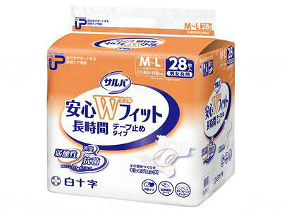 【期間限定!対象商品P2〜20倍】 白十字PUサルバ安心Wフィット ケース M-L