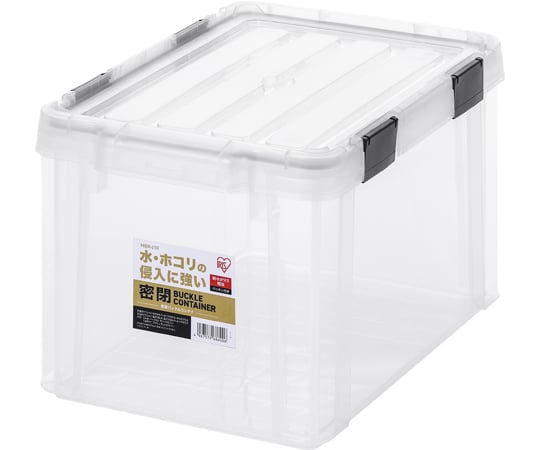 【期間限定!対象商品P2〜20倍】 密閉バックルコンテナクリア容量（約）19.5L　MBR-21R1個