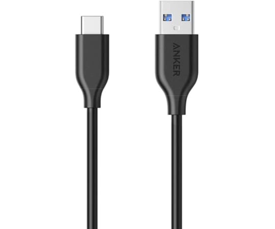 Anker PowerLine USB-C & USB-A ケーブル（USB3.0, 0.9m）