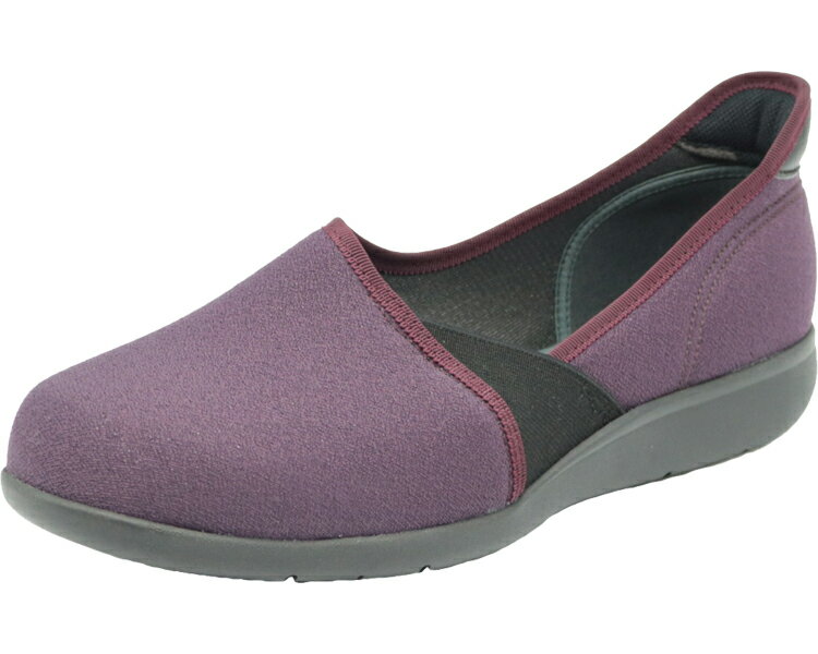 快歩主義　L173　婦人用 / 24.0cm　パープルラメ 1足